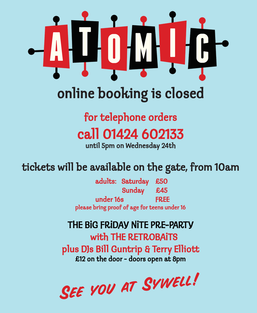 Atomic Booking Closed